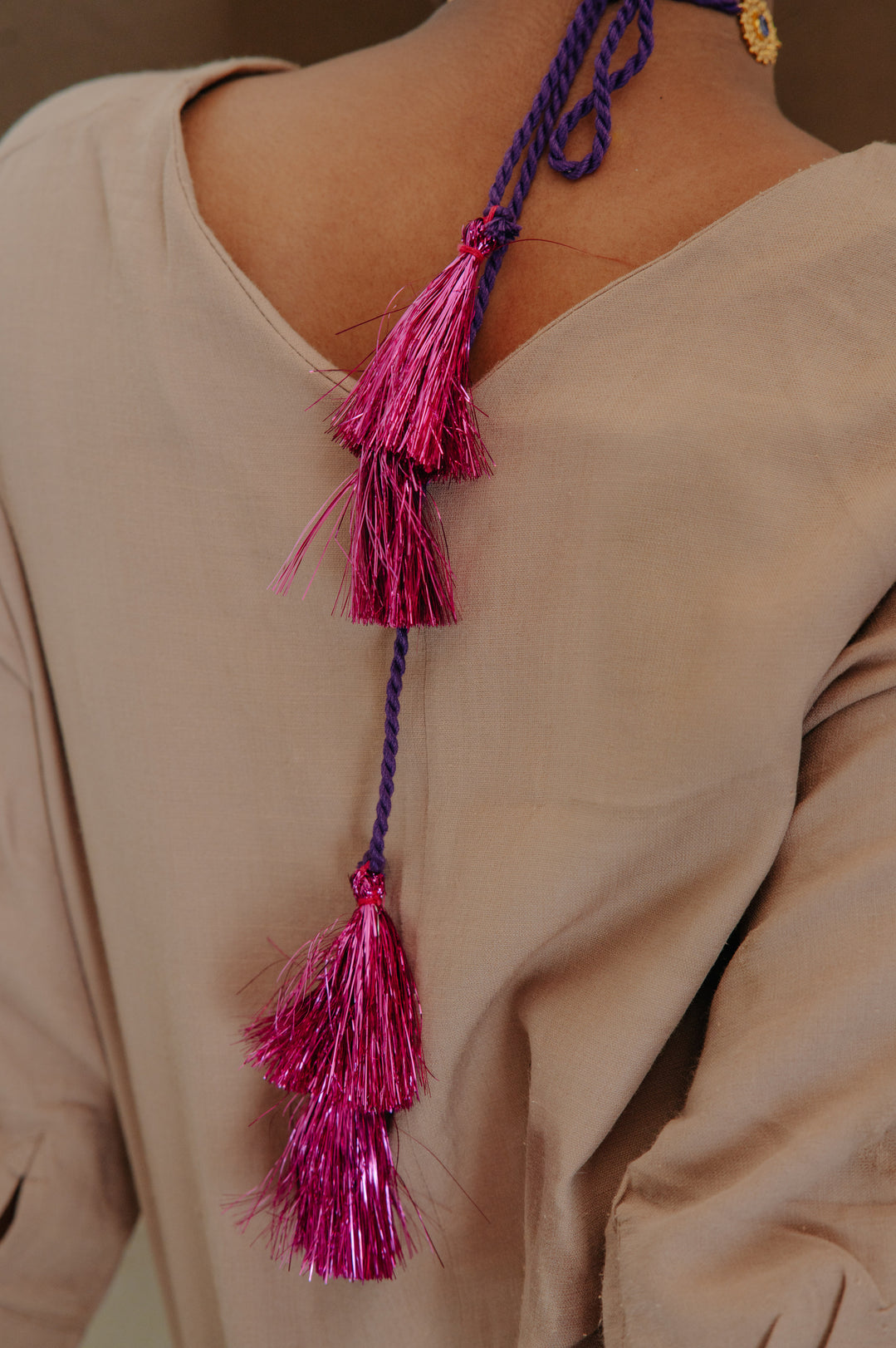 
                  
                    Saba Choker (Purple)
                  
                