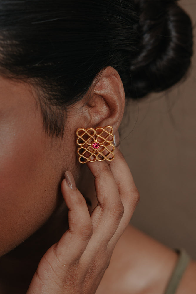 
                  
                    Phool Jaali Earring
                  
                