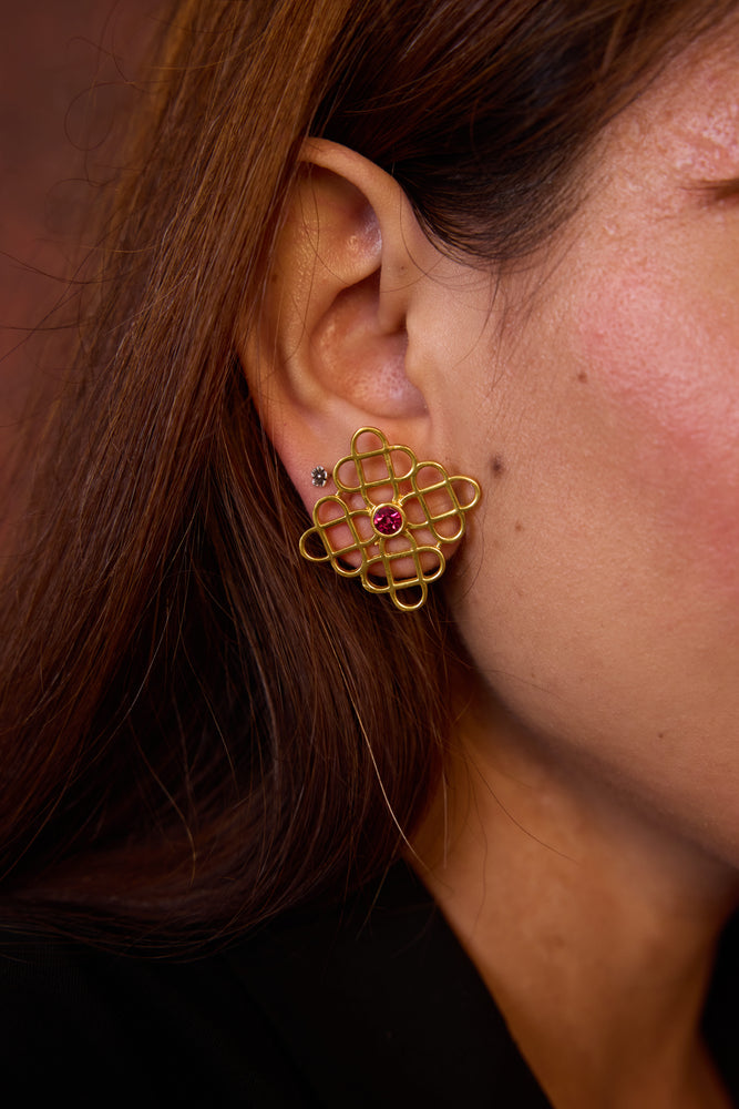 
                  
                    Phool Jaali Earring
                  
                