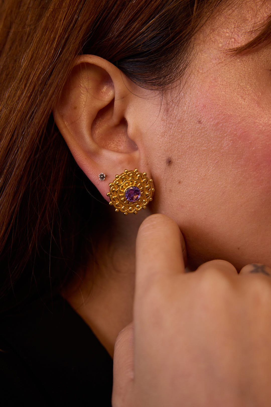 
                  
                    Saba Earring (Purple)
                  
                